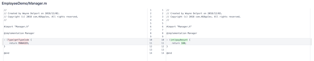 Replace conditional with polymorphism - Manager